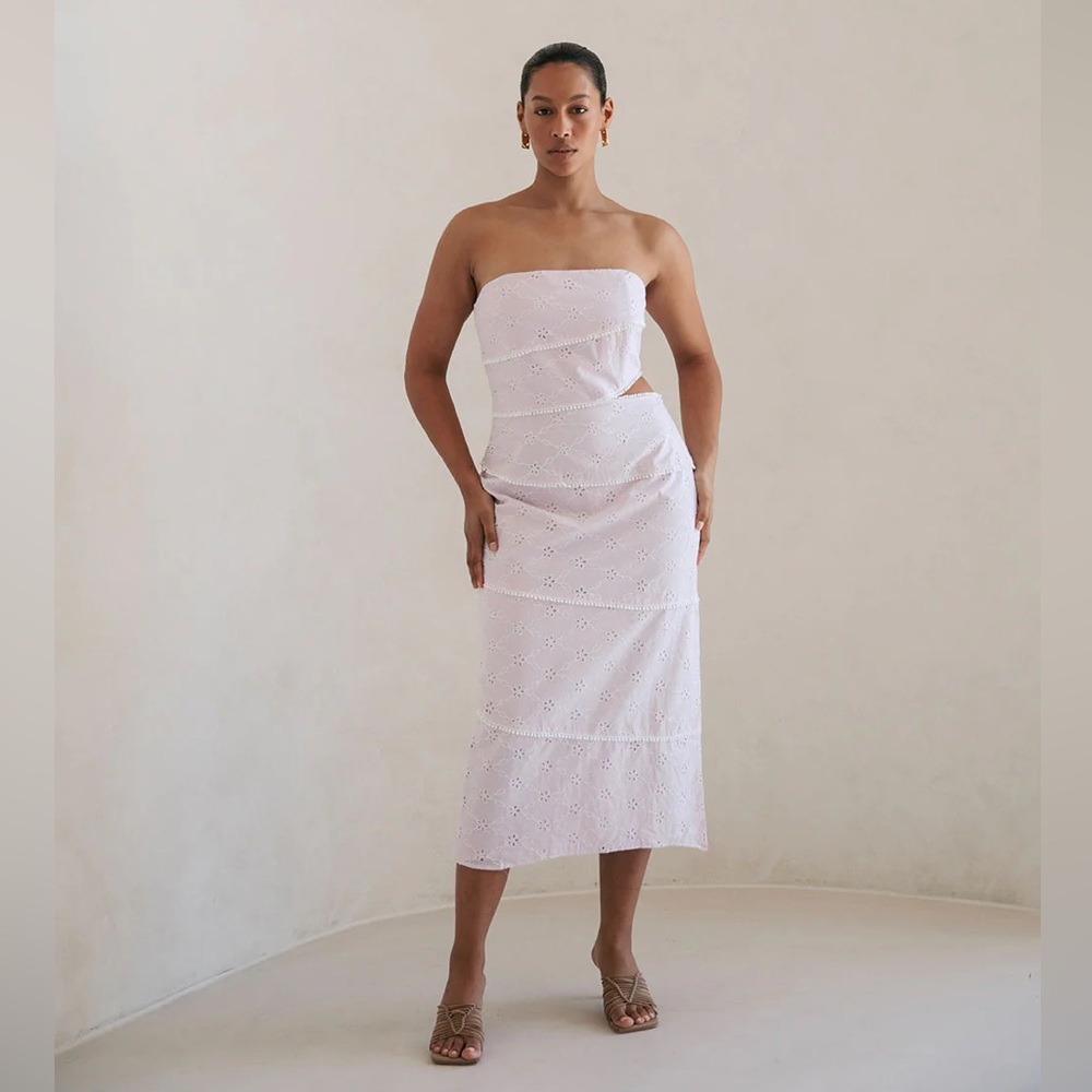 Sabo luxe Aylin midi dress